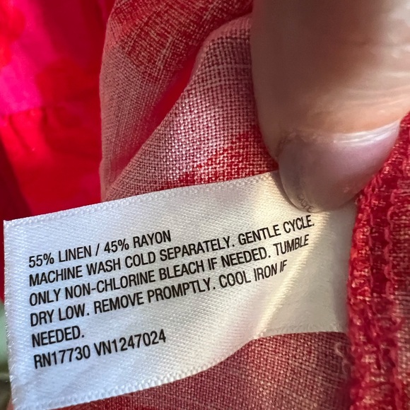 NWT Kate Spade x Target Floral Linen Blend Midi Dress – XL ❤️🌺 - Picture 5 of 8